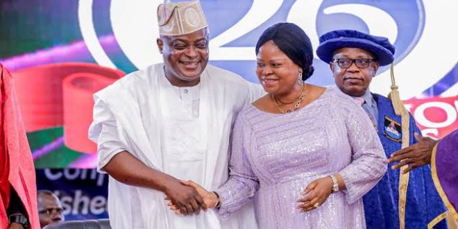 Speaker Obasa Lauds Orelope-Adefulire at 65, Calls Her a National Asset