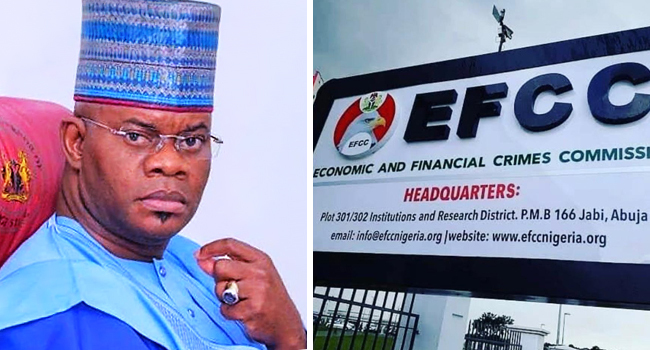 “Yahaya Bello Honors EFCC Invitation After Consulting Legal and Political Team”