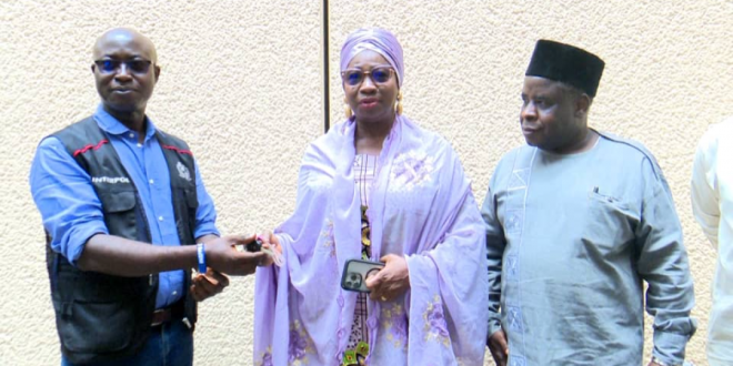 DABIRI-EREWA COMMENDS INTERPOL, NiDCOM STAFF FOR RECOVERING STOLEN VEHICLE IN ACCRA