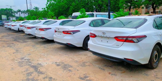 “Speaker Obasa Advances Lagos Assembly’s Mission by Equipping Directors and Deputy Directors with Official Vehicles”