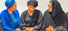 “First Lady and Key Figures Console Family of Late Lt General Lagbaja, Urging Children to Uphold His Ideals”