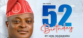 SANWO-OLU FELICITATES OBASA AT 52