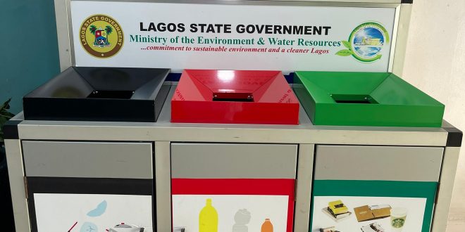 Lagos Takes a Giant Leap Towards a Cleaner, Greener Future with Proper Waste Disposal Bins