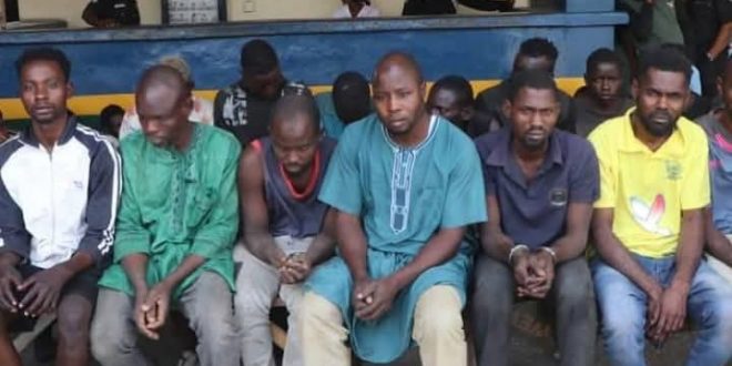 Police Arrest 50 Suspected Vandals In Abuja, Recover 25 Manhole Covers, Solar Streetlights