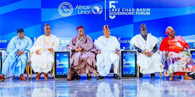 President Tinubu Calls for Multifaceted Approach to Tackling Security Threats at Lake Chad Basin Forum